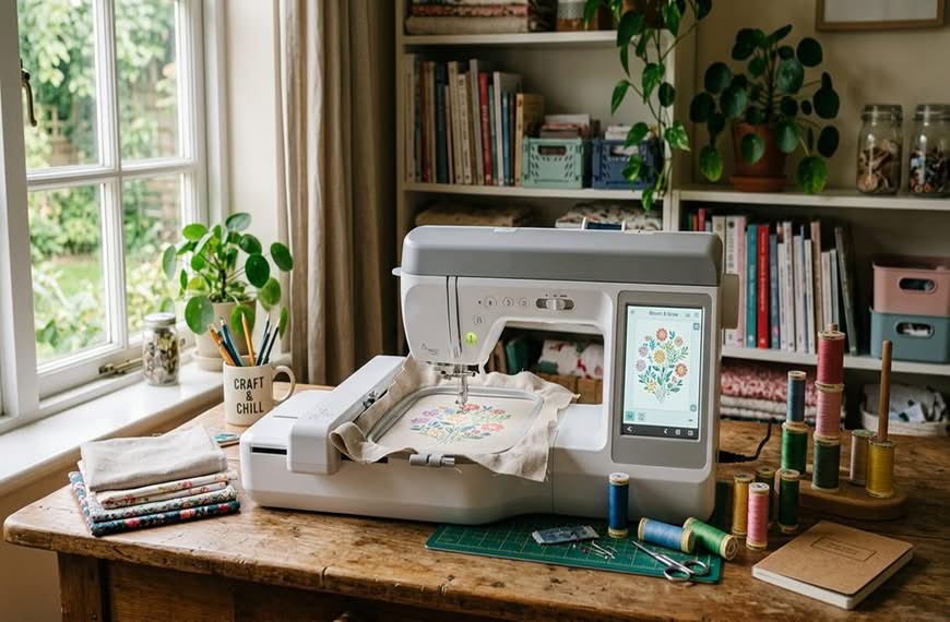 beginner friendly embroidery machines