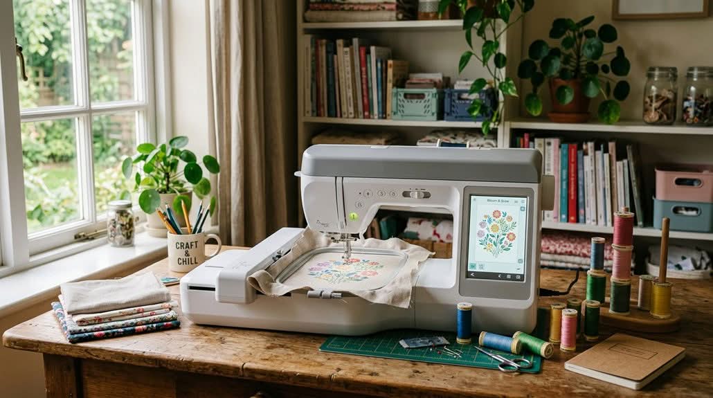 beginner friendly embroidery machines