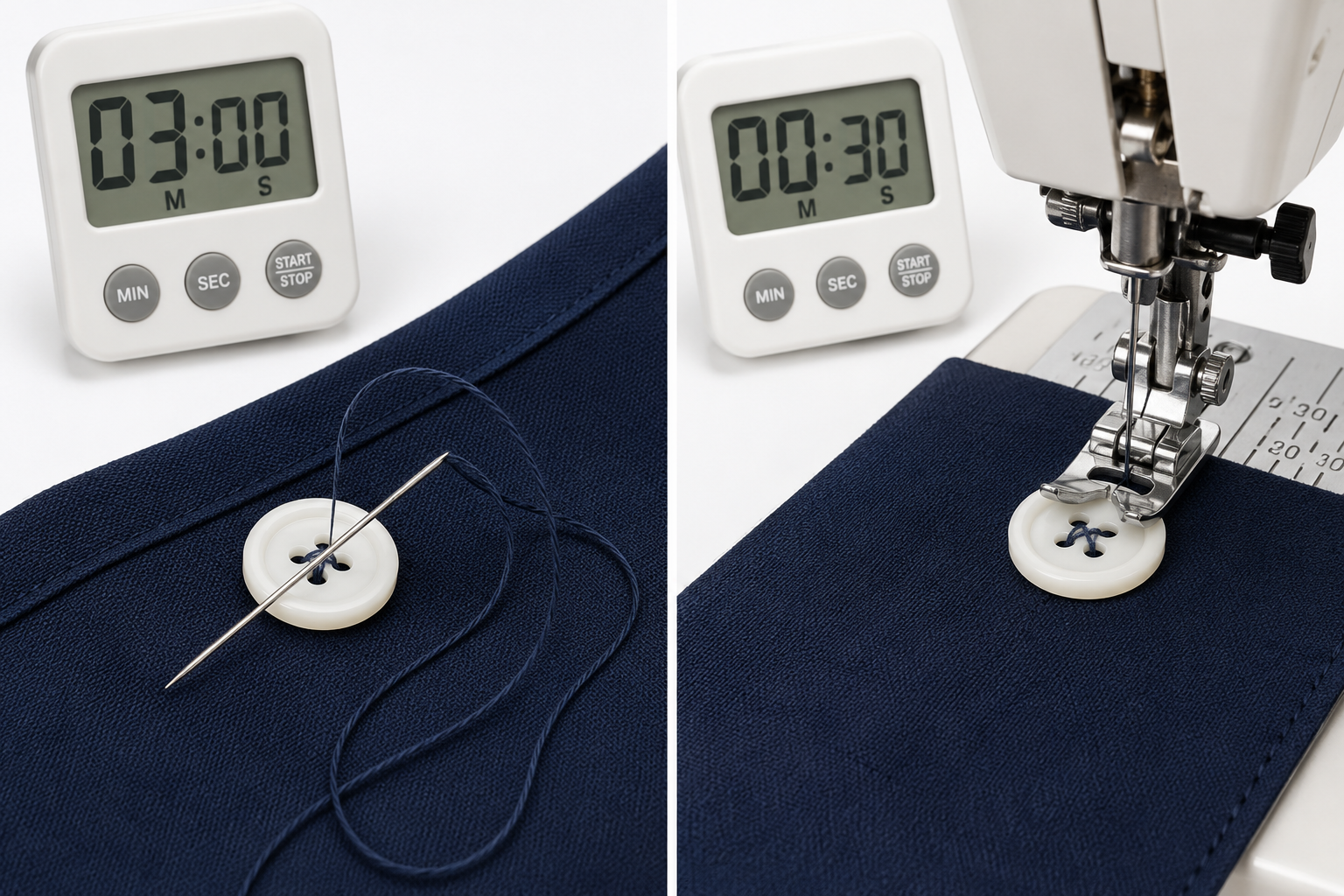 Can You Sew a Button On with a Sewing Machine?