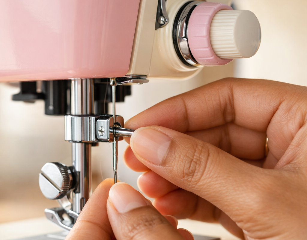 How to Insert a Sewing Machine Needle