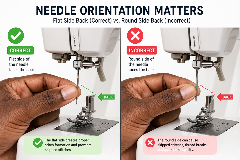 How Do I Know If My Sewing Machine Needle Is In Correctly