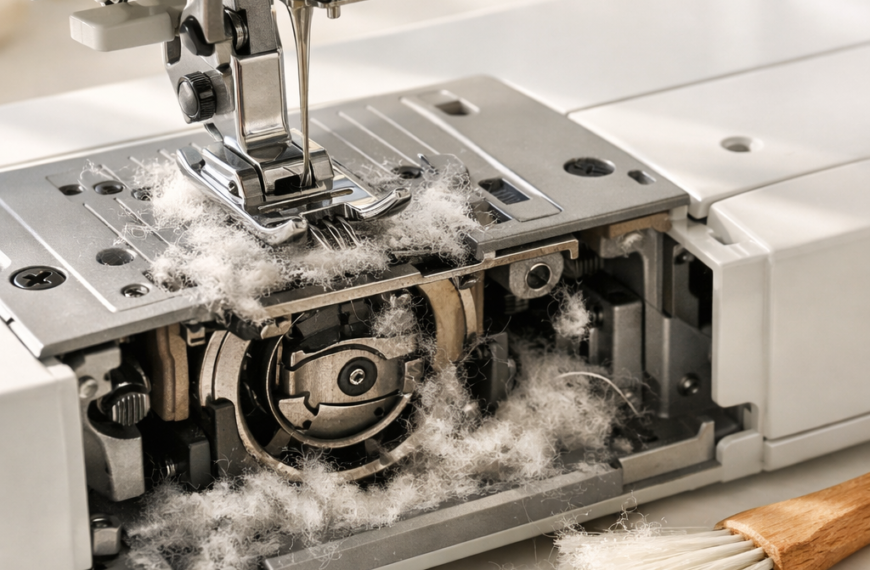 How to Clean Lint Out of a Sewing Machine