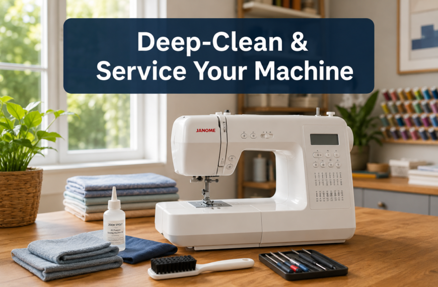 How to Deep-Clean and Service Your Machine at Home