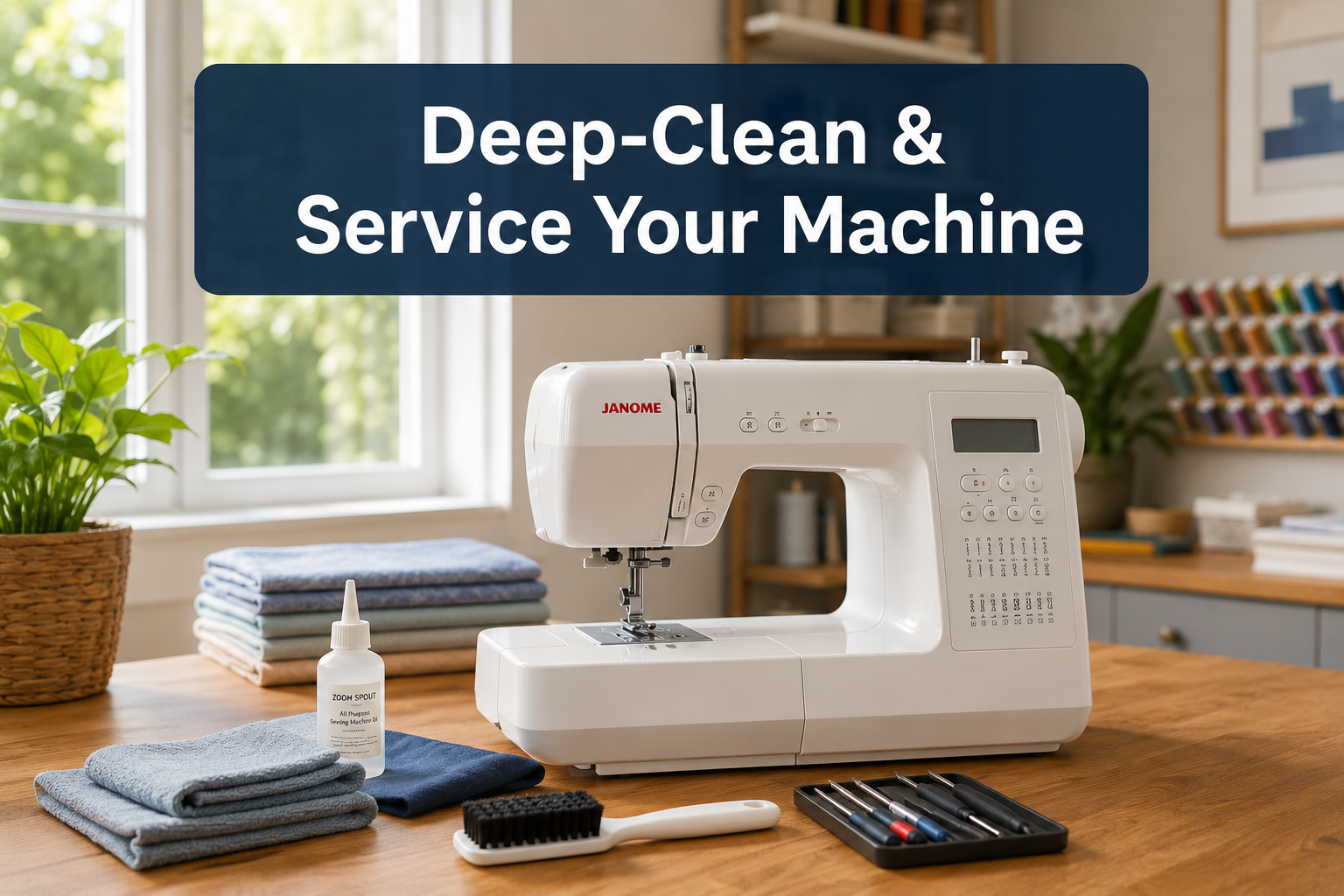 How to Deep-Clean and Service Your Machine at Home