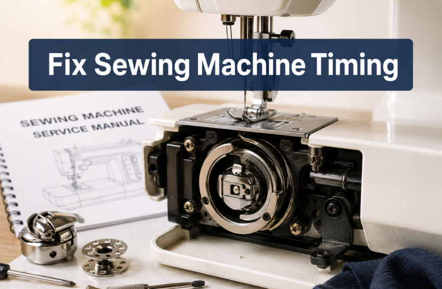 How to Fix Timing on a Sewing Machine (When to DIY)