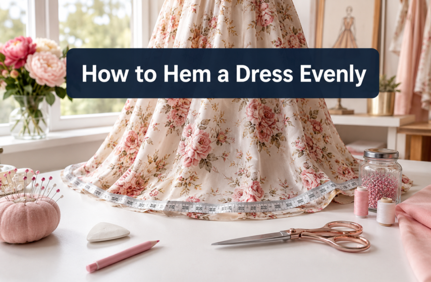 How to Hem a Dress Evenly