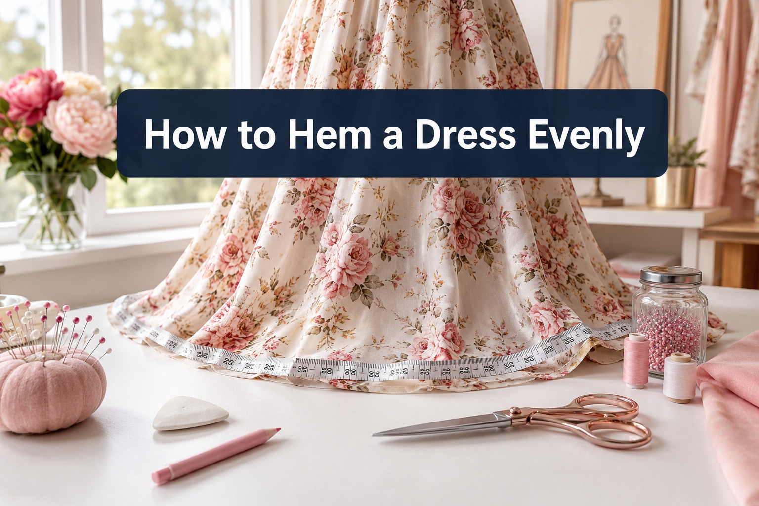 How to Hem a Dress Evenly