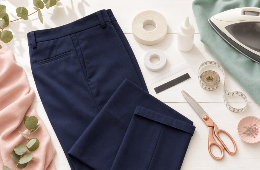 How to Hem Pants Without a Sewing Machine