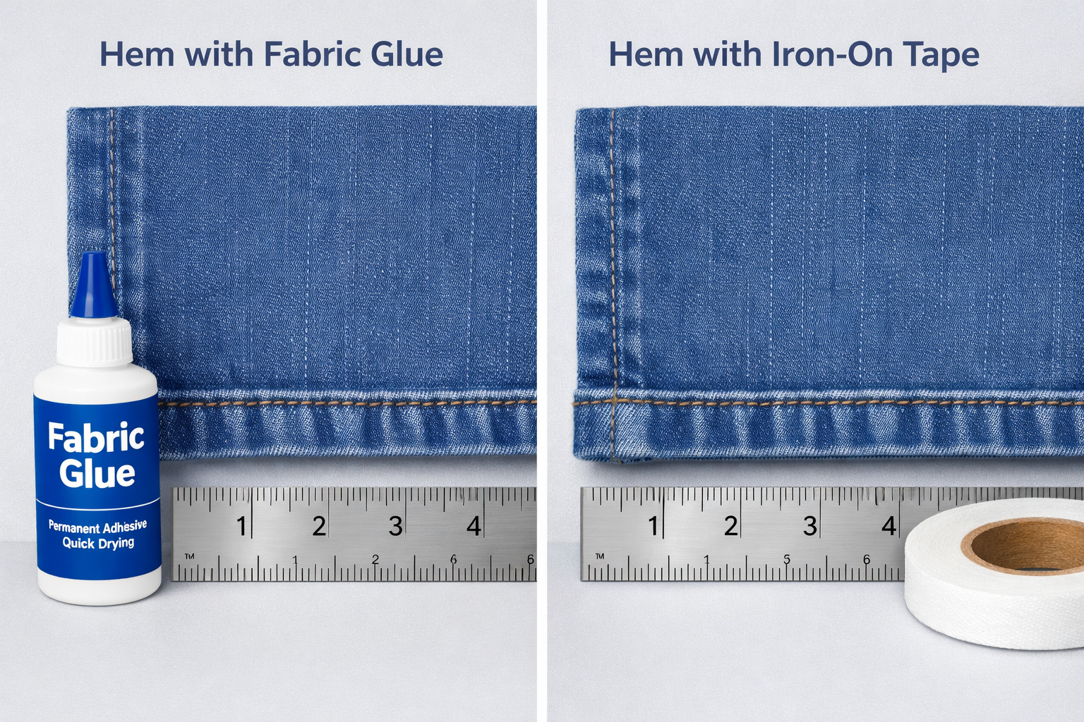 How to Hem Pants Without a Sewing Machine: Step-by-Step Methods