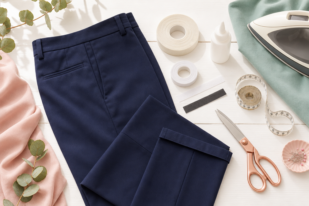 How to Hem Pants Without a Sewing Machine