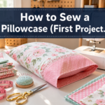 How to Sew a Pillowcase (First Project Walkthrough)
