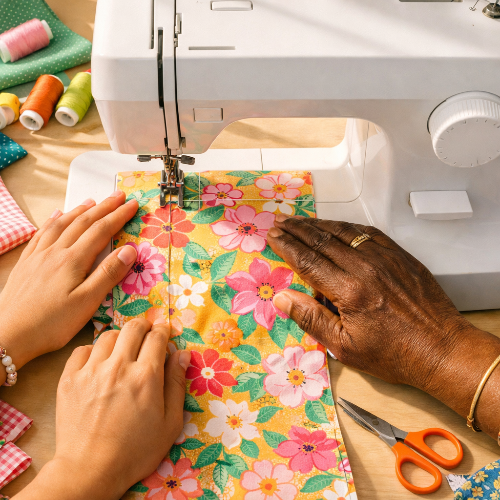 How to Sew a Straight Seam by Hand
