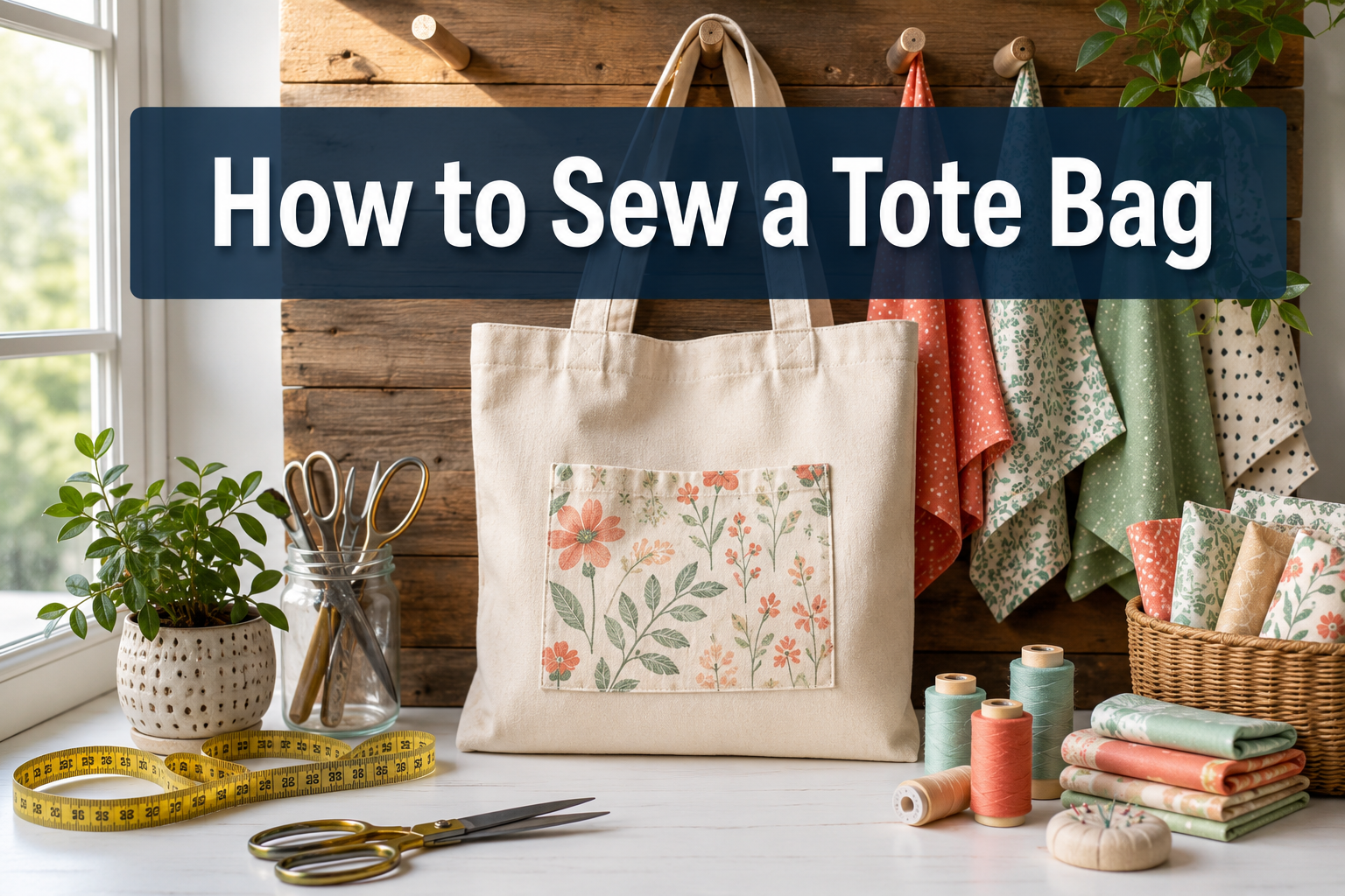 How to Sew a Tote Bag