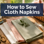 How to Sew Cloth Napkins