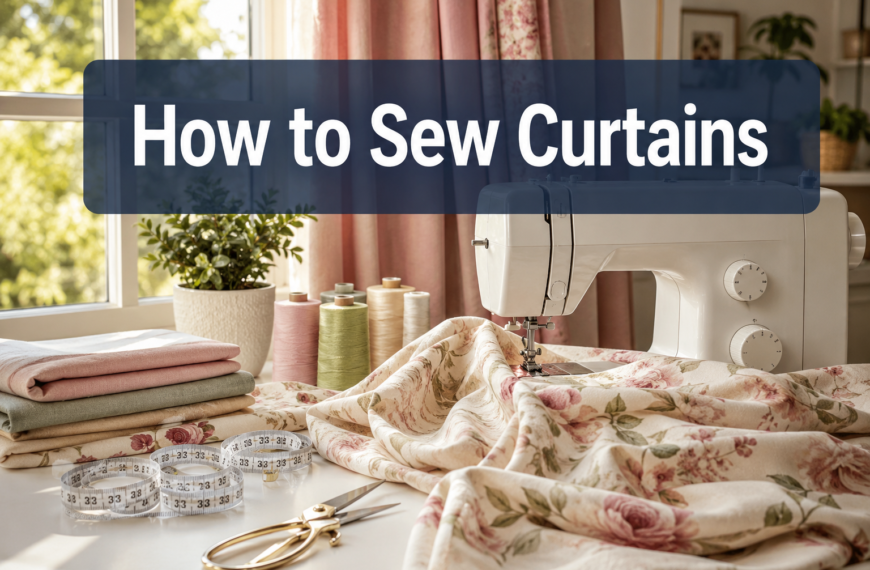 How to Sew Curtains