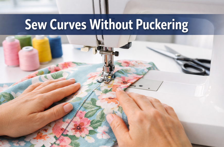 How to Sew Curves Without Puckering