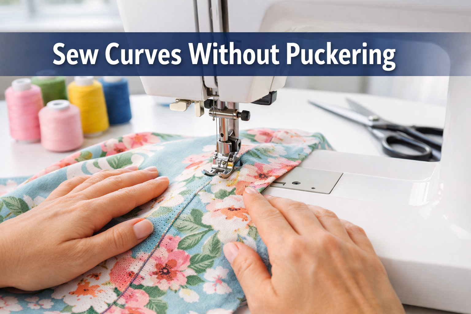 How to Sew Curves Without Puckering