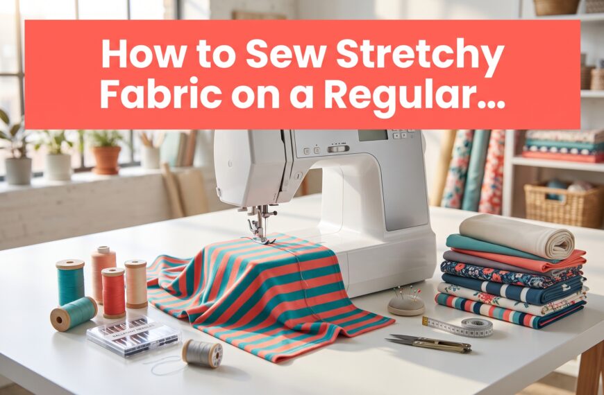 How to Sew Stretchy Fabric on a Regular Machine