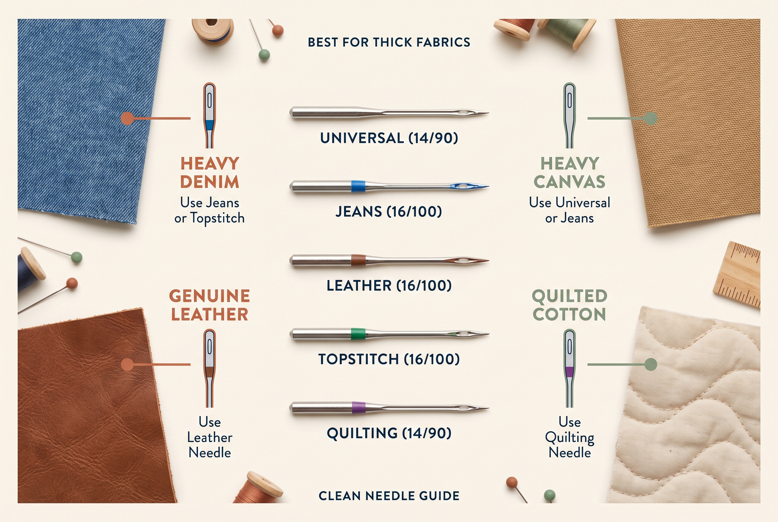 How to Sew Through Thick Seams Without Needle Breaking