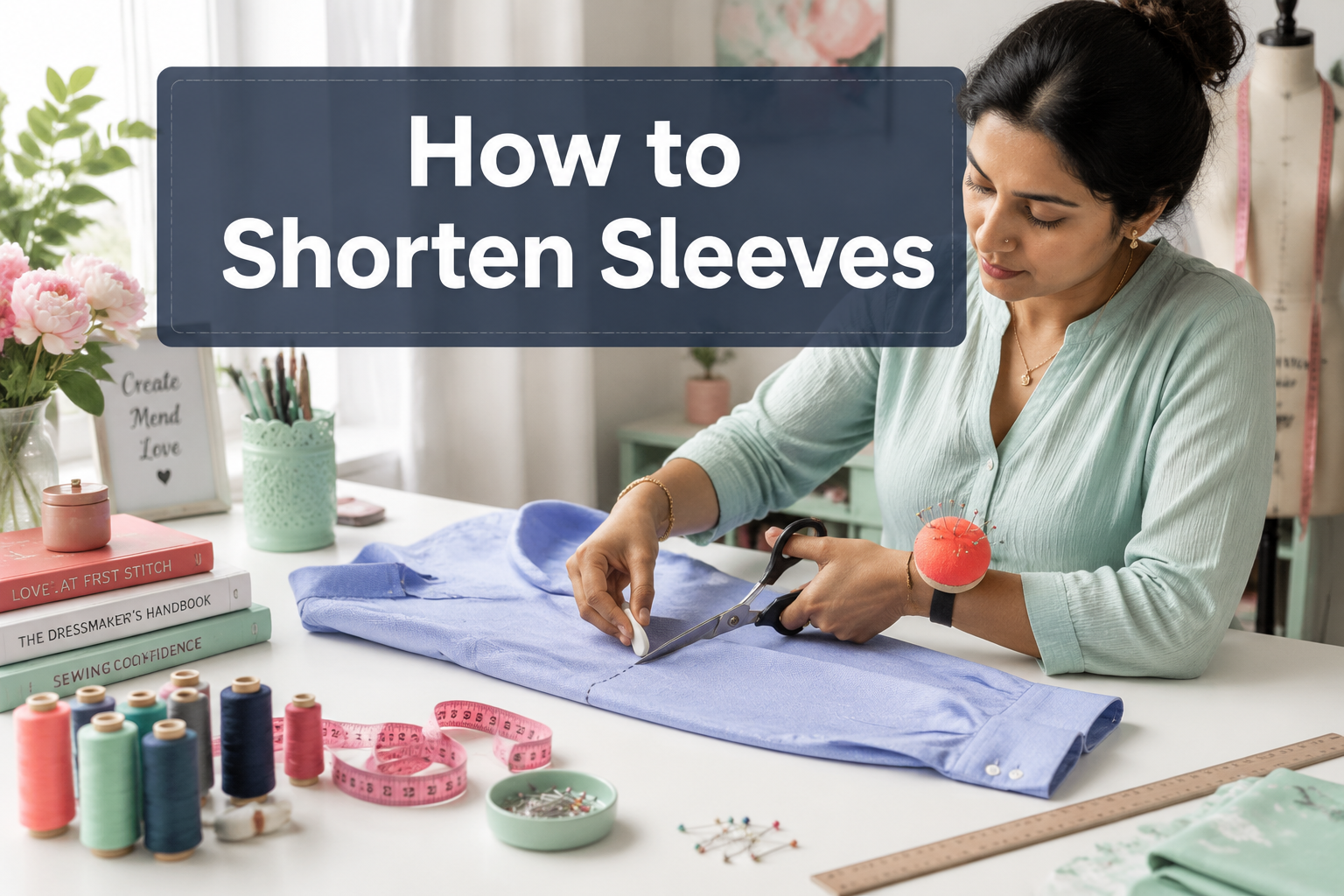 How to Shorten Sleeves