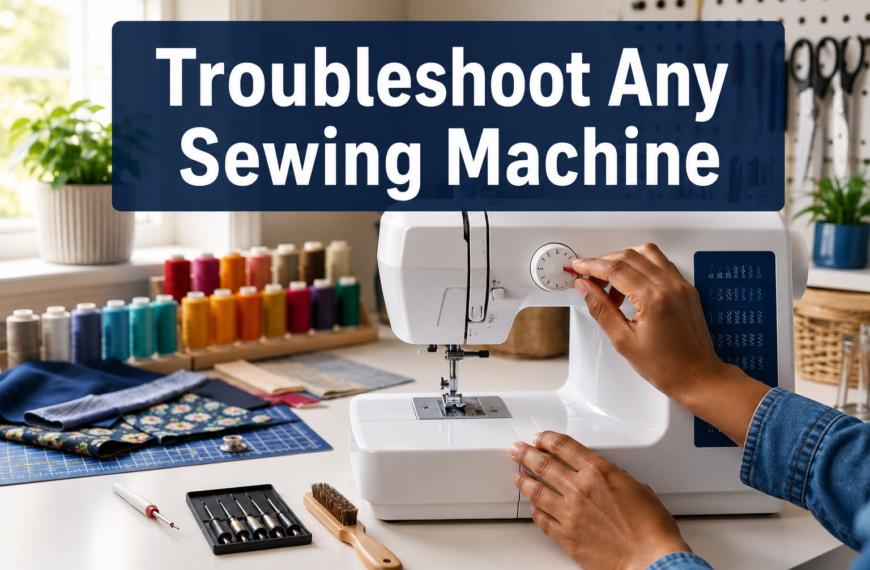 How to Troubleshoot Any Sewing Machine (Decision Tree)