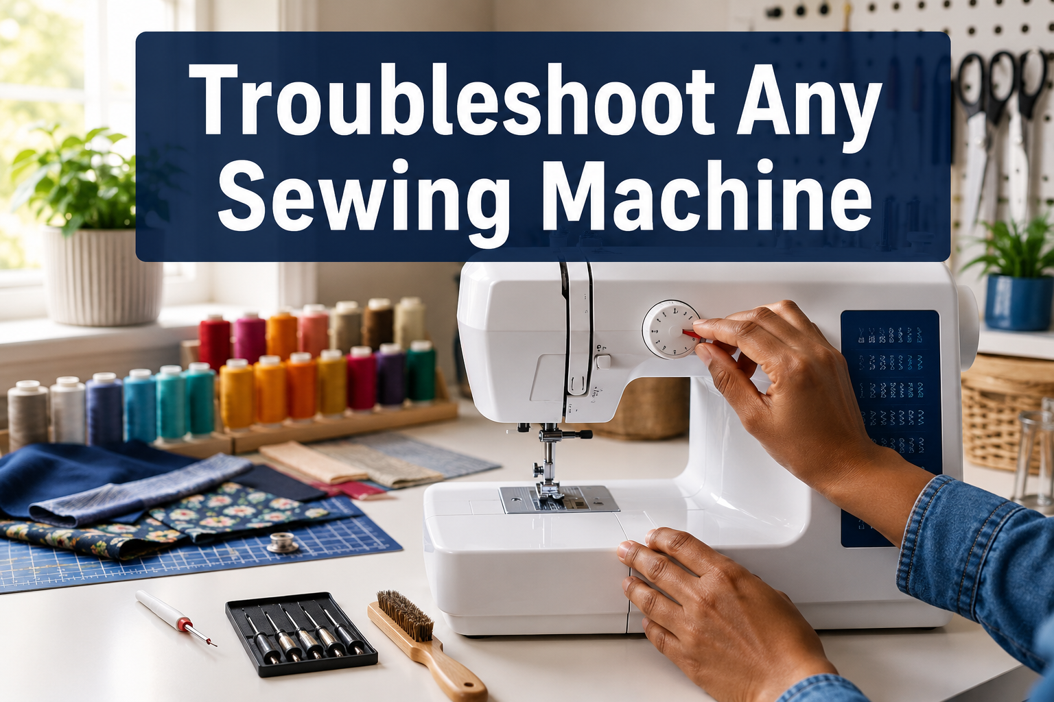 How to Troubleshoot Any Sewing Machine (Decision Tree)