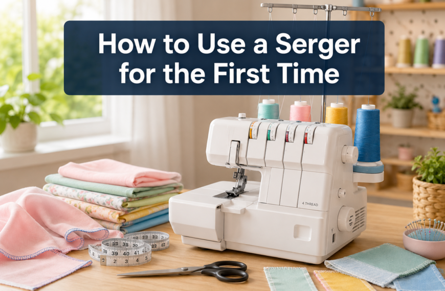 How to Use a Serger for the First Time