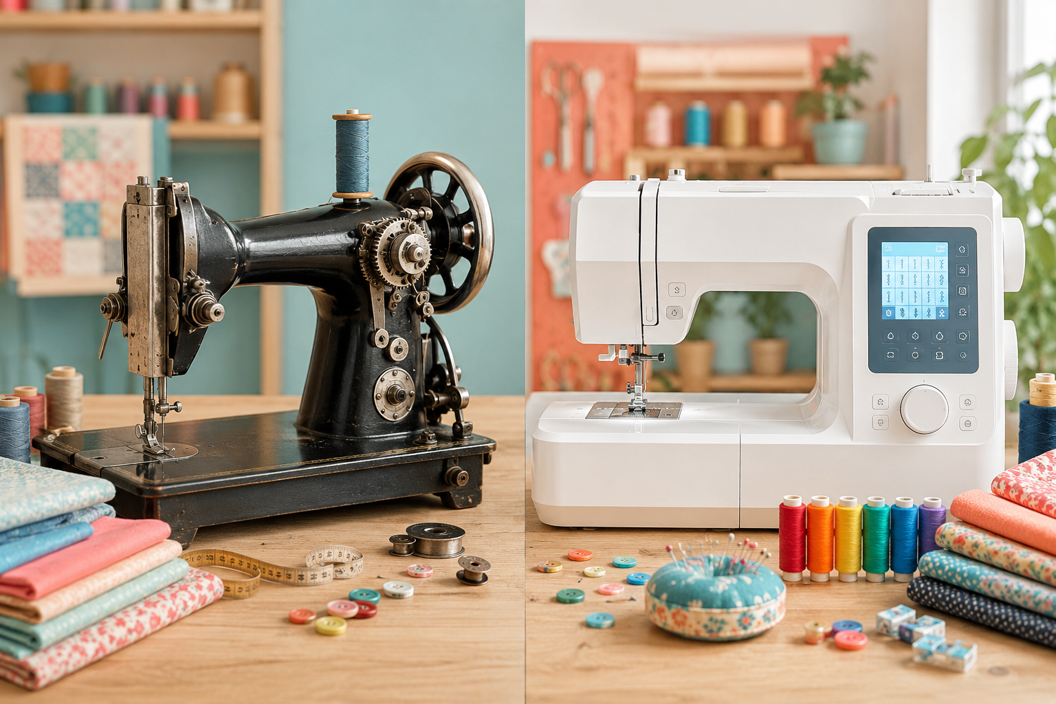 Mechanical vs Computerized Sewing Machines