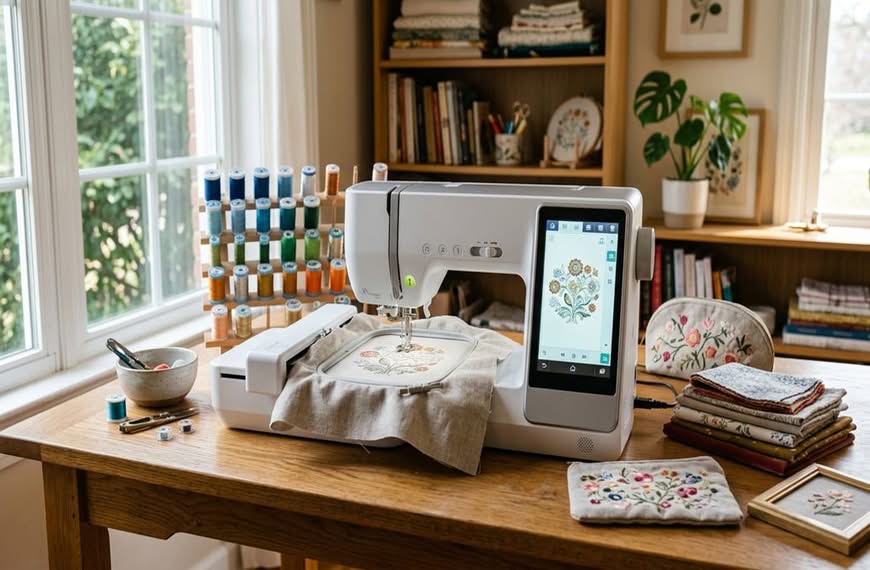 premium embroidery machines for crafting