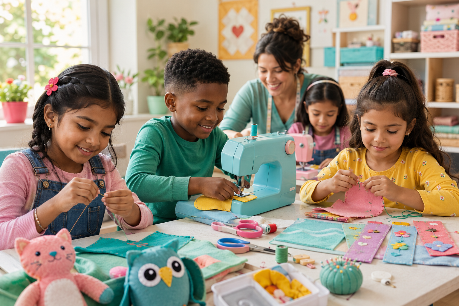 Sewing for Kids: What Age Can They Start?