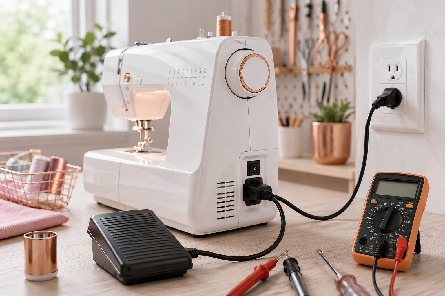 Sewing Machine Won't Turn On: Electrical Checklist