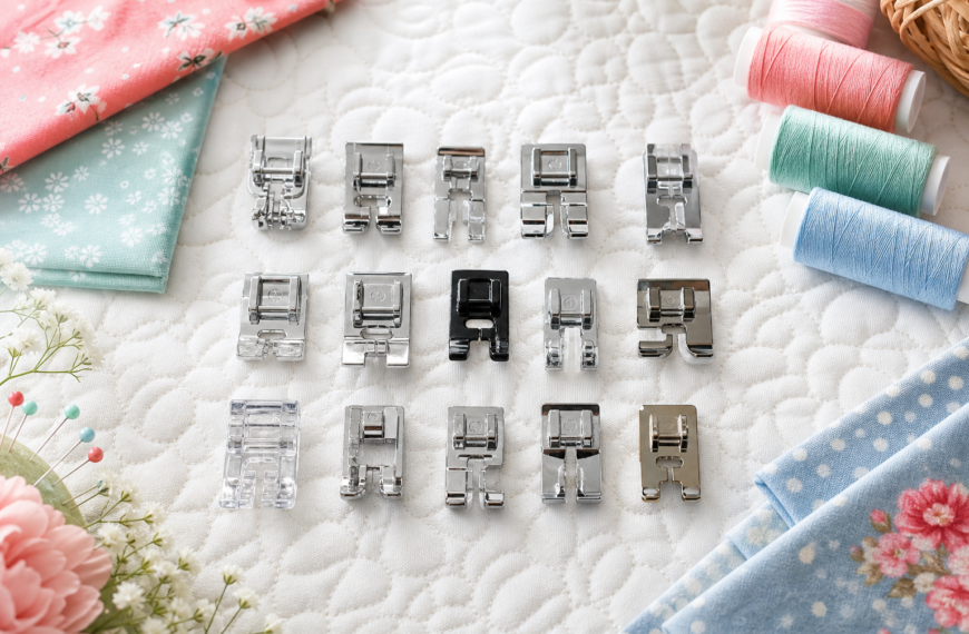 What Are All Those Presser Feet For?