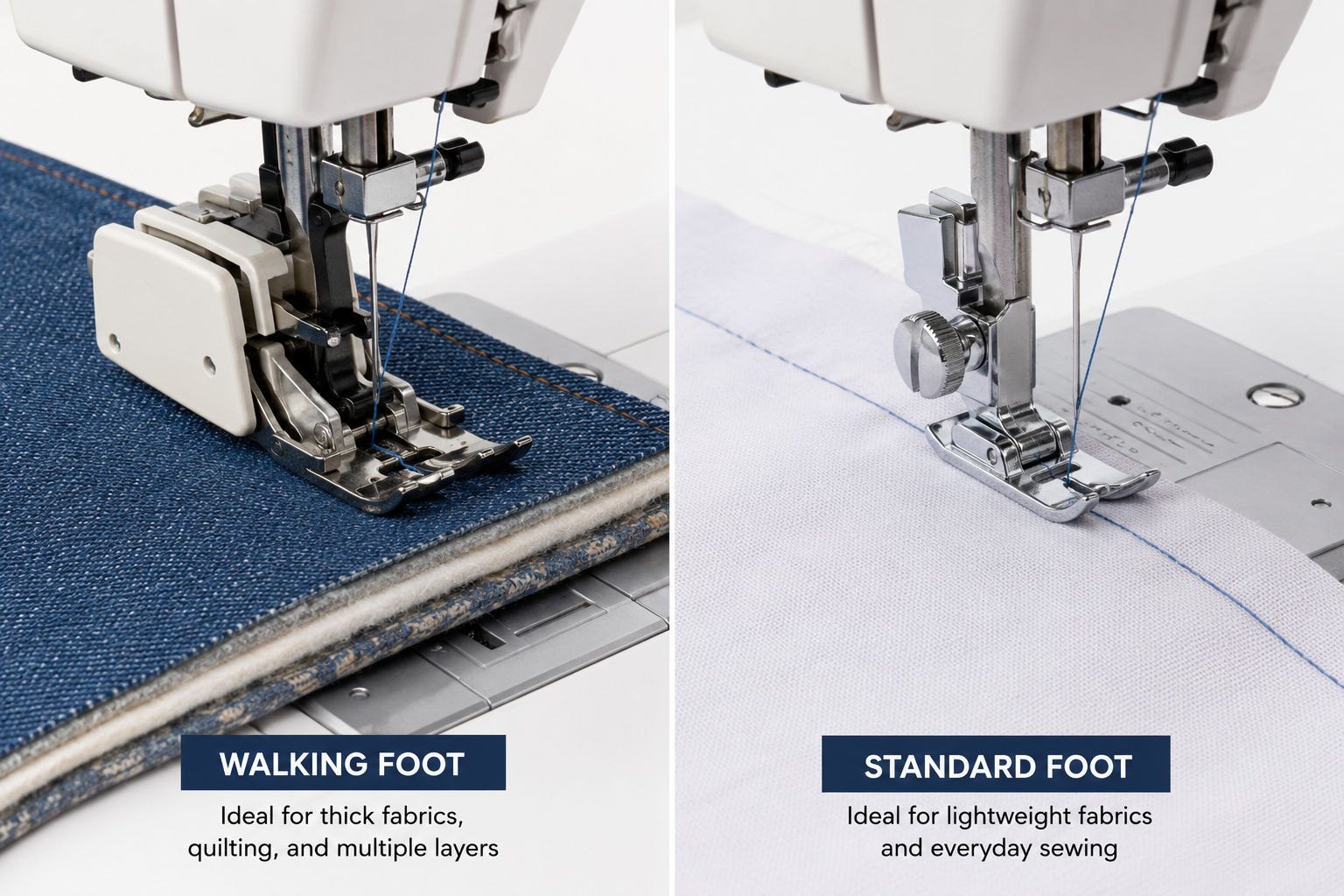 What Is a Presser Foot on a Sewing Machine?