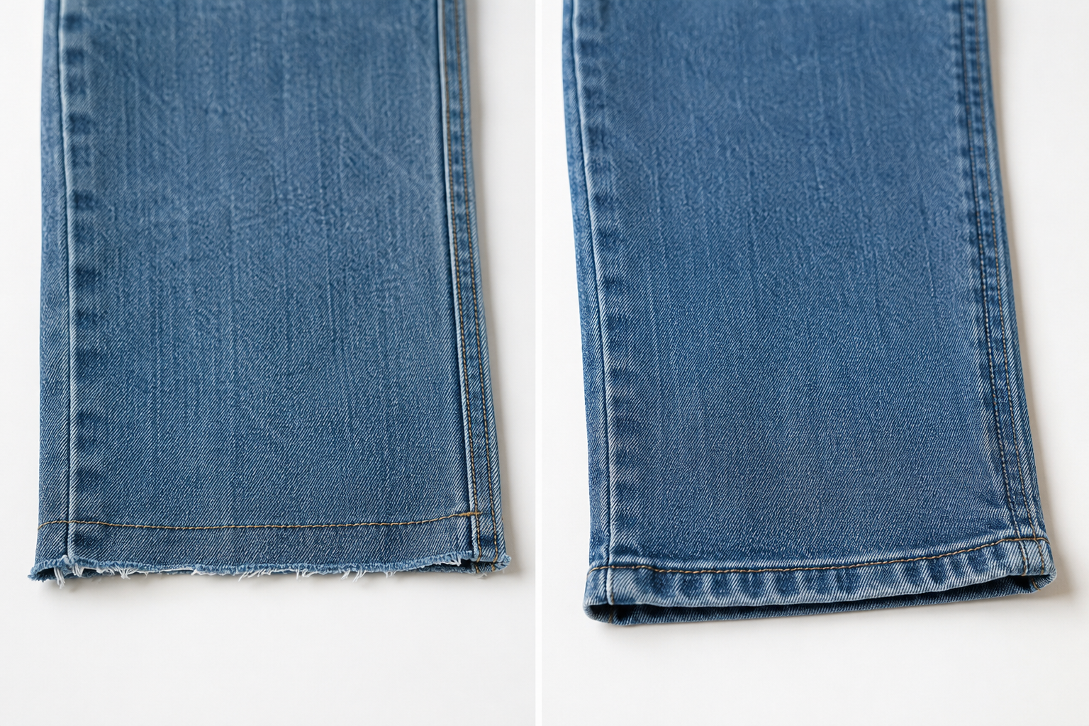 What Is Original Hem Jeans Shortening?