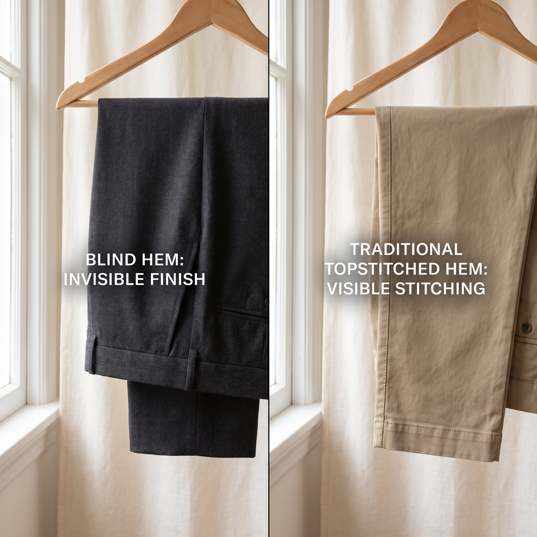 What Stitch Setting Should I Use to Hem Pants on a Sewing Machine