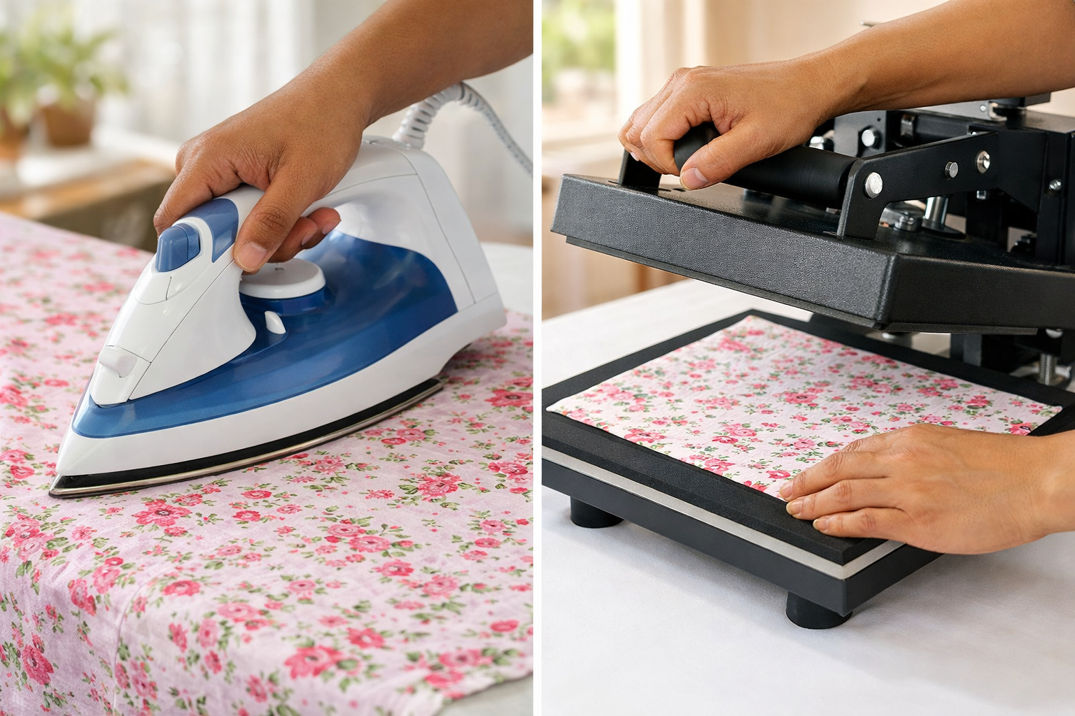 When Should You Press Instead of Iron?