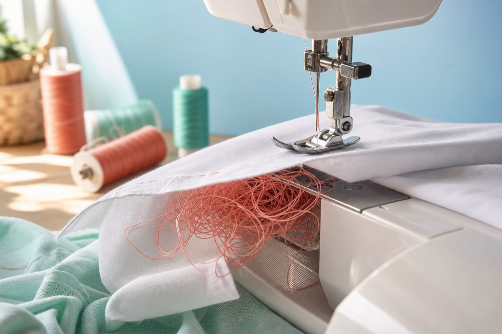 Why Is Thread Bunching Under My Fabric? (Birdnesting Fix)